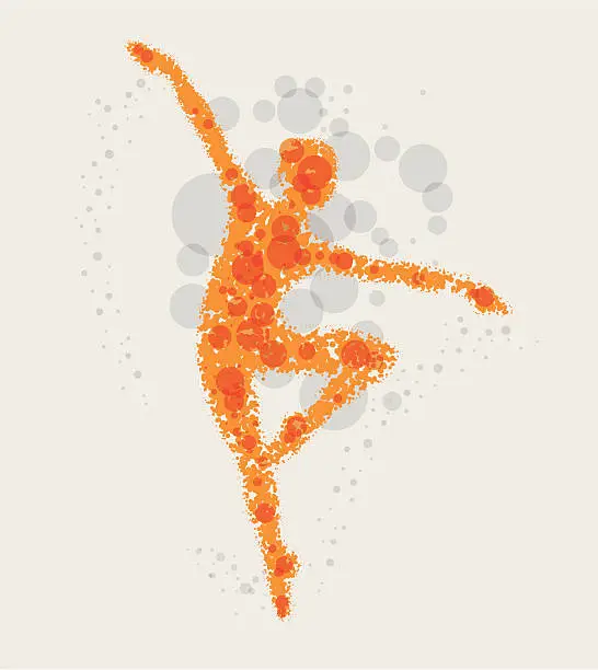 Vector illustration of Dancer