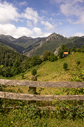 Landscape in Parque Natural de Redes, Asturias, Spain