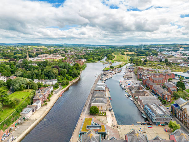 istock Exeter Quay with city views 1587127771