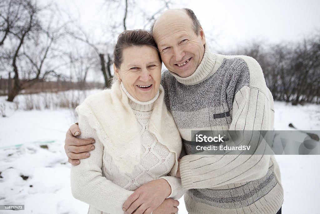 coppia. - Foto stock royalty-free di 60-64 anni