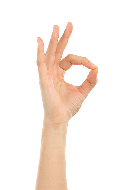 istock Woman hand in ok 158720397