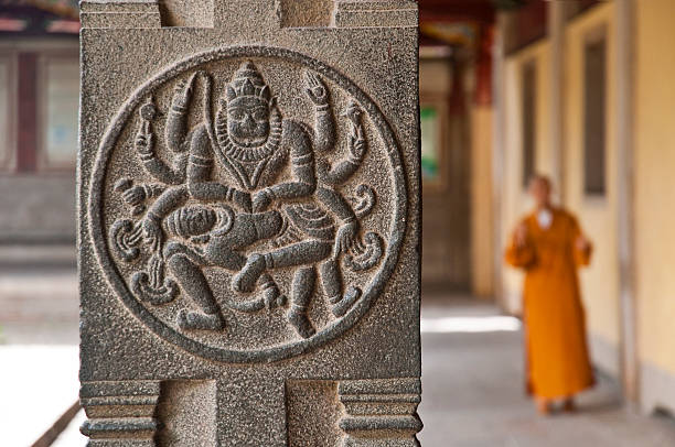 ヒンズー教、仏教統合には、開元寺、泉州 - quanzhou ストックフォトと画像