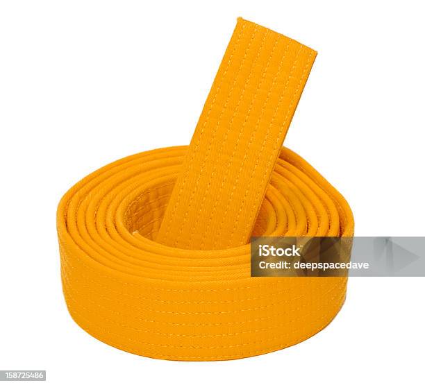 Verschlungenes Karate Orange Gürtel Stockfoto und mehr Bilder von Fotografie - Fotografie, Fähigkeit, Horizontal