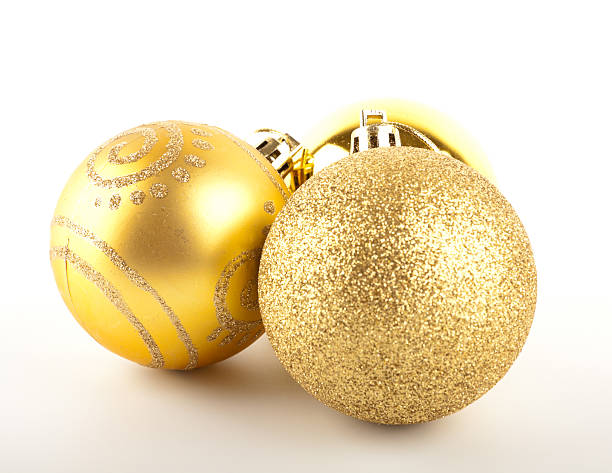 istock Golden Christmas Ball 158726744