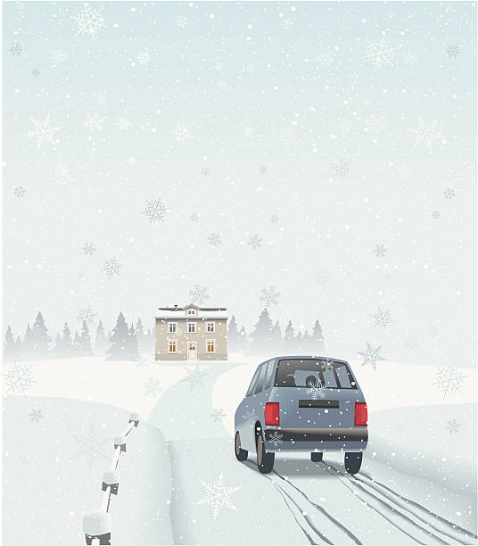 Rural holidays vector art illustration