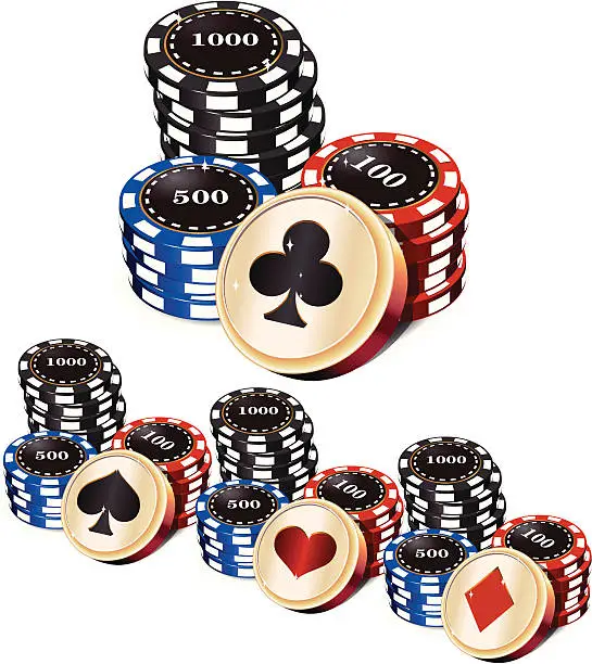Photo of Poker chips