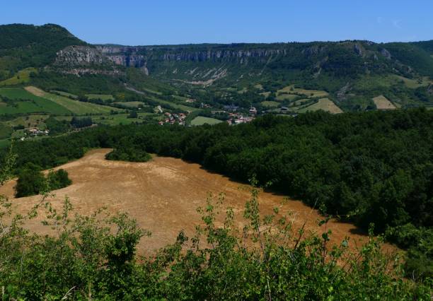 istock Landscape on the Causse du Larzac, Aveyron 1587271735
