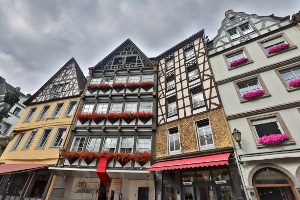 Old historical city of Cochem in Germany