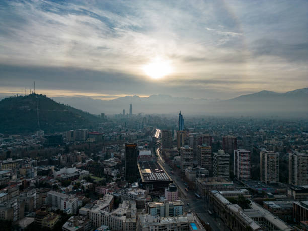 istock Telefonica Tower Building Santiago de Chile 1587284796