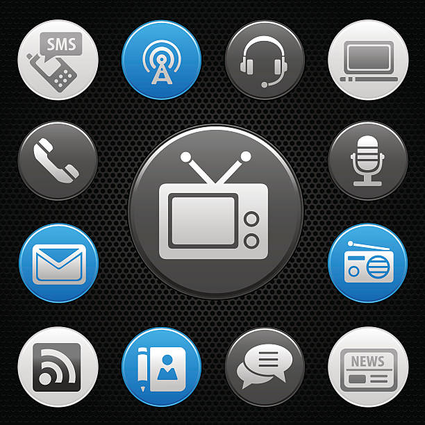 Information icons on grill