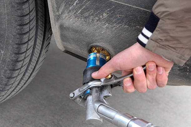 istock Liquefied petroleum gas pump 158735118