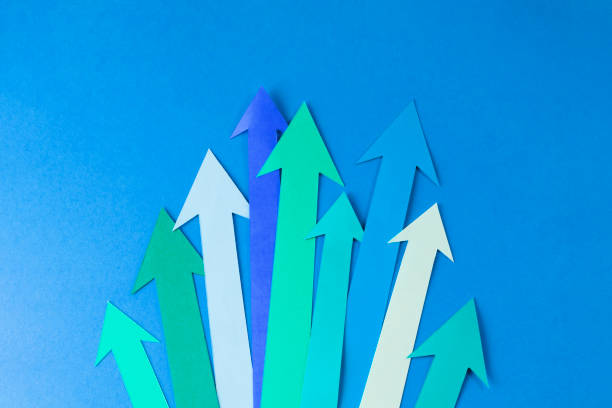istock Choice Concept with Paper Arows 1587361508