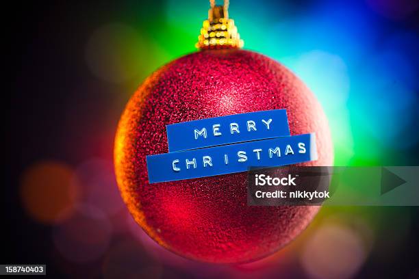 Bolas De Navidad Foto de stock y más banco de imágenes de Abstracto - Abstracto, Adorno de navidad, Azul