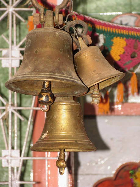 istock Bells at temple, Maharastra, India 1587418857