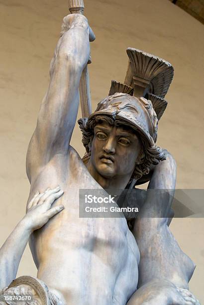 Pyrrhus Abducting Polyxena - Fotografie stock e altre immagini di Composizione verticale - Composizione verticale, Firenze, Fotografia - Immagine