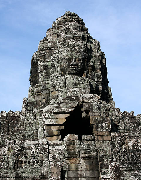 The Temple of Bayon stock photo