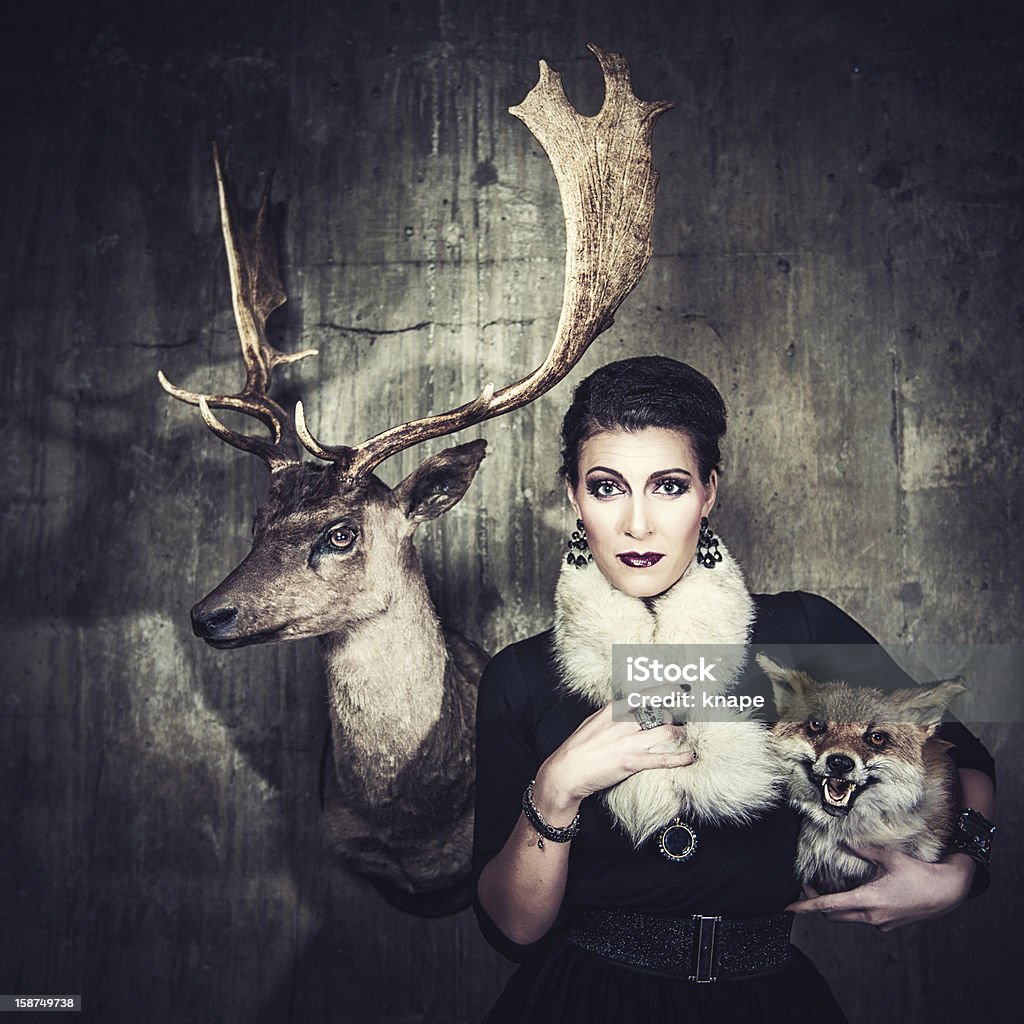 Beautiful Woman With Stuffed Animals Stock Photo - Download Image Now -  Editorial, Fashion, 30-34 Years - iStock