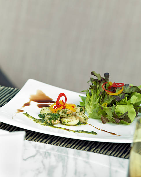 istock Seafood Scallop Salad 158749837