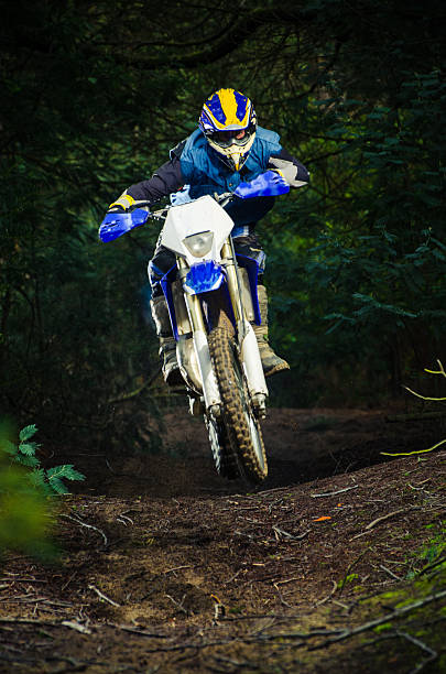 istock Enduro bike rider 158751877