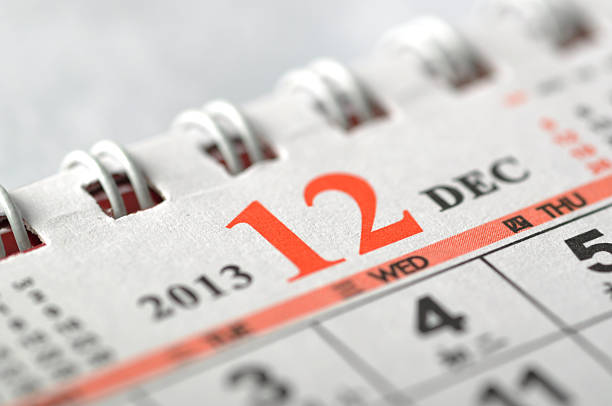 istock December of 2013 year calendar 158755077