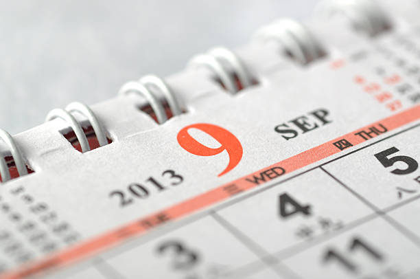 istock September of 2013 year calendar 158755177
