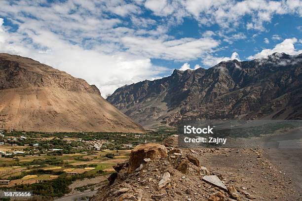 Panorama View Of Zanskar Stock Photo - Download Image Now - Agriculture, Asia, Bright