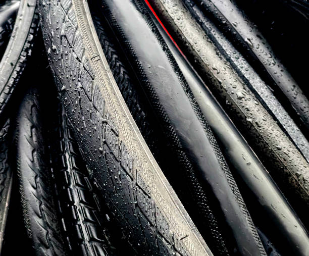 Bike repair shop in the rain