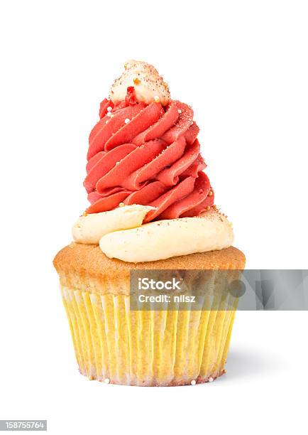 Cup Ciasto Z Dużym Byczy - zdjęcia stockowe i więcej obrazów Bez ludzi - Bez ludzi, Ciasto, Cupcake