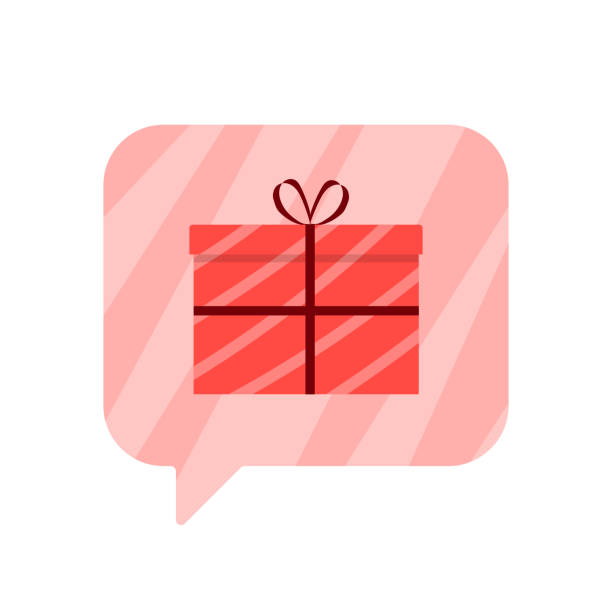 istock New gift purchase offer. The concept of online sales 1587592379