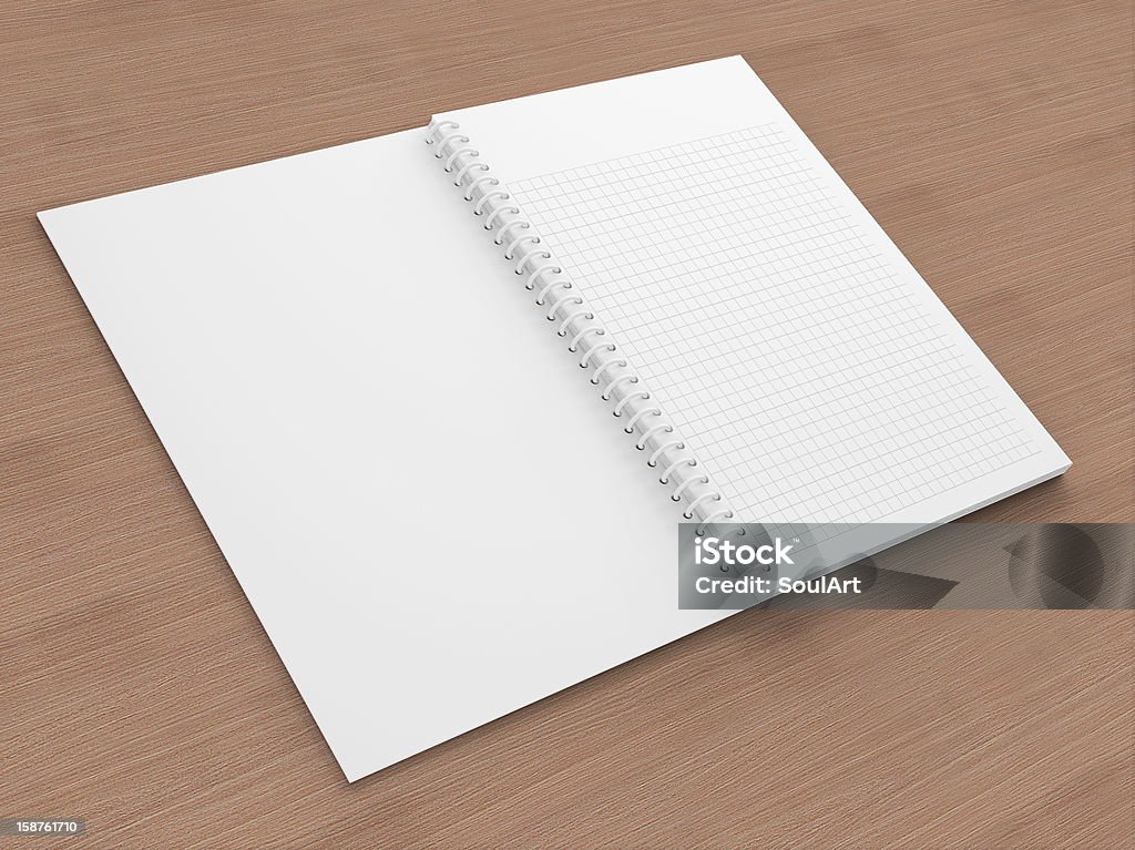 Notebook Blank Model Blank Notebook Stock Photo - Download Image Now - Book, Business ...