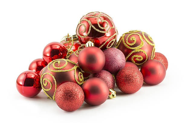 istock New Year, Christmas balls, decorations and gifts 158761735
