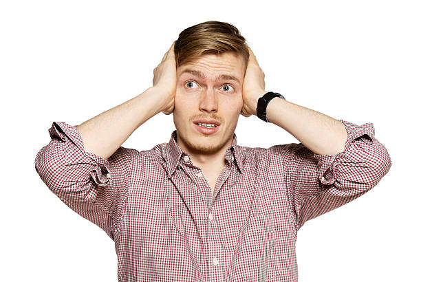 istock Young man worried 158764153