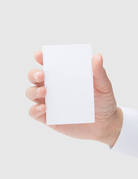 istock human hand Gripping Business Card 158768379