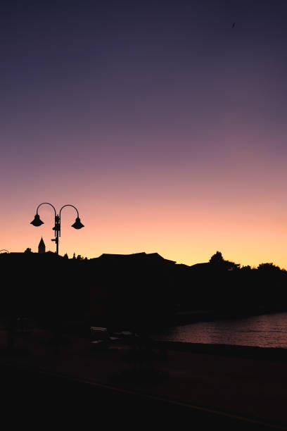 istock Sunset in Primosten, Croatia 1587684868