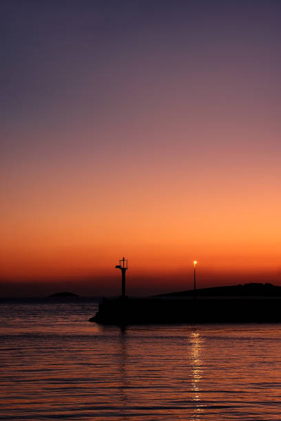 istock Sunset in Primosten, Croatia 1587684878