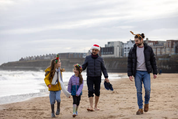 istock Christmas Family Walk 1587709440