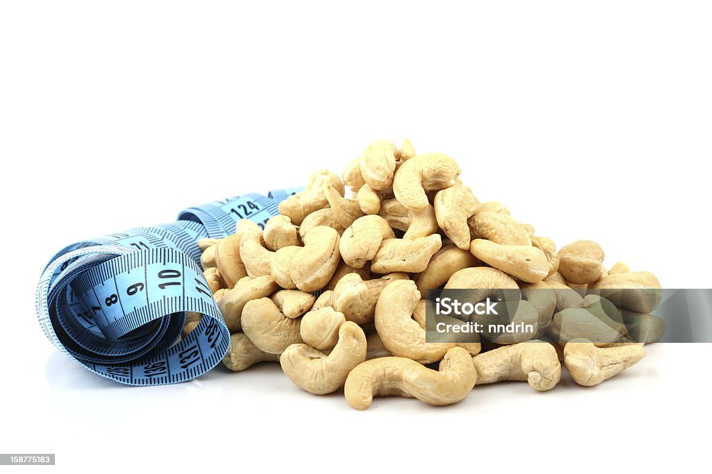 Noix de cajou (nut) et carrés - Photo de Aliment libre de droits