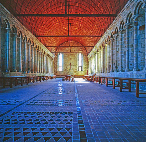 Interior in Mont Saint Michel, France