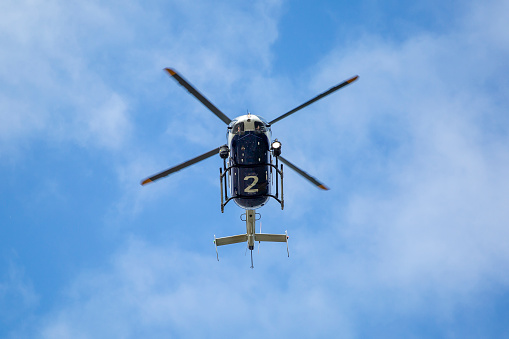 German Police helicopter
