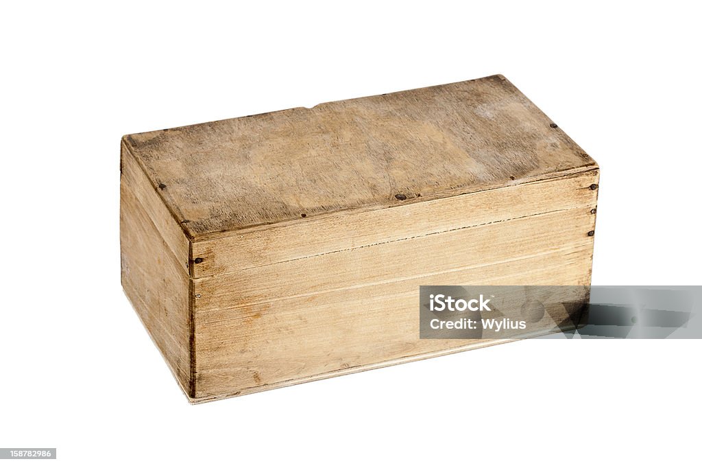 Caixa de madeira - Royalty-free Engradado Foto de stock