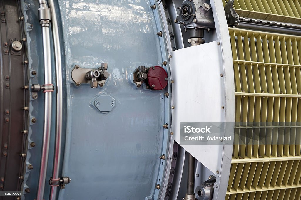 Motor de aeronave - Foto de stock de Arame royalty-free