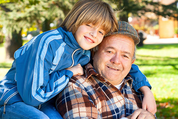 istock grandfather and grandson 158797187