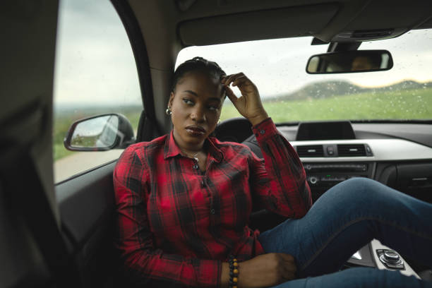 istock Woman in car 1587972771