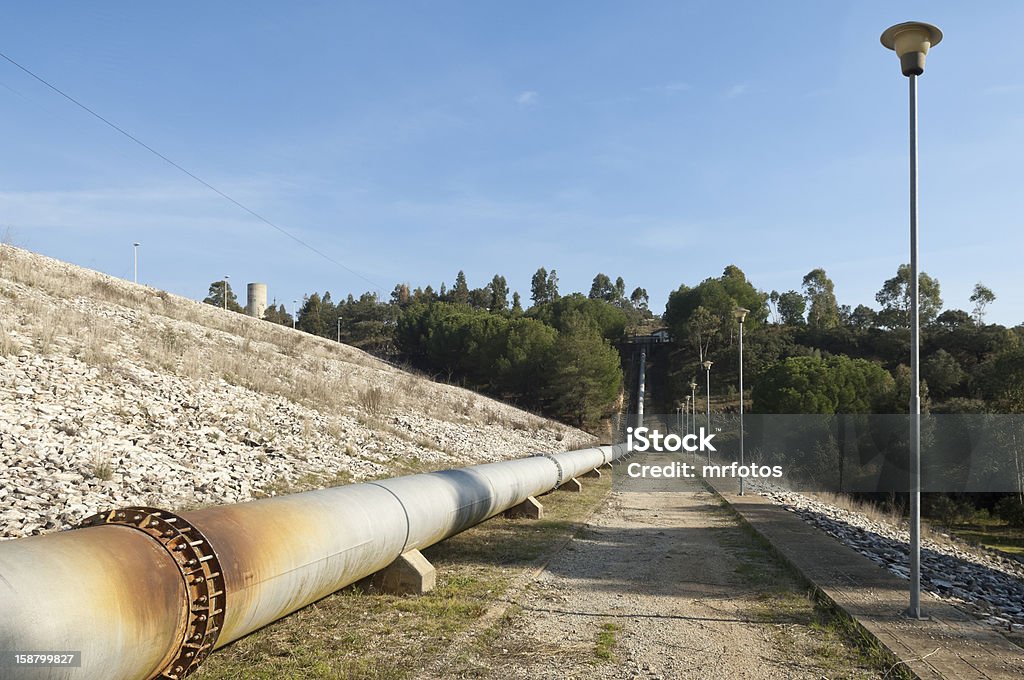 Wasser-pipeline - Lizenzfrei Alentejo Stock-Foto