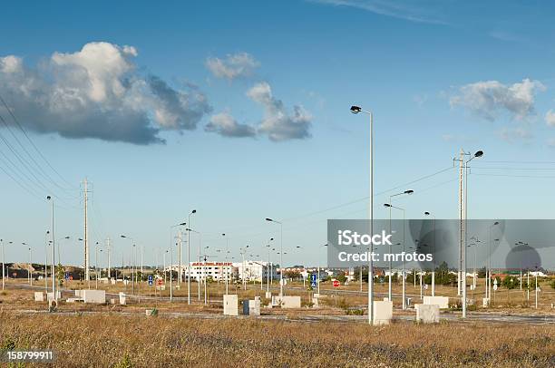 Vacant Industrial Lots Stock Photo - Download Image Now - Abandoned, Business, Cityscape