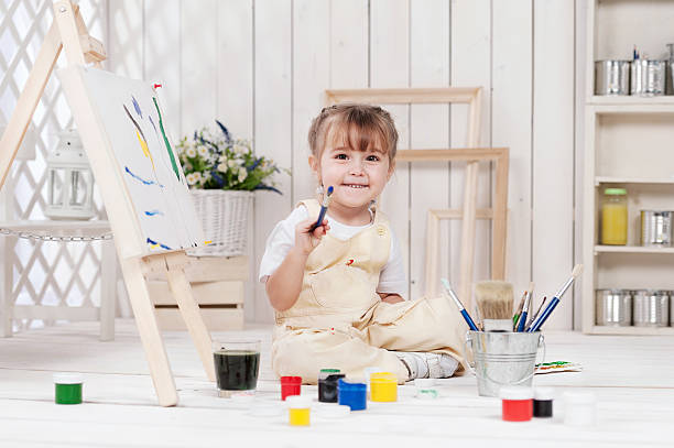 istock Girl-artist 158804899