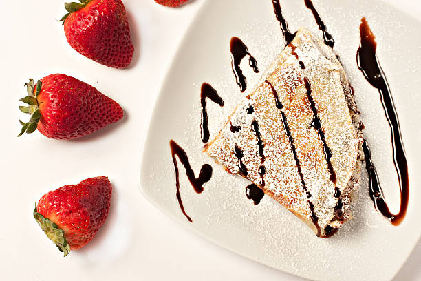 istock Delicious french crepe 158807817