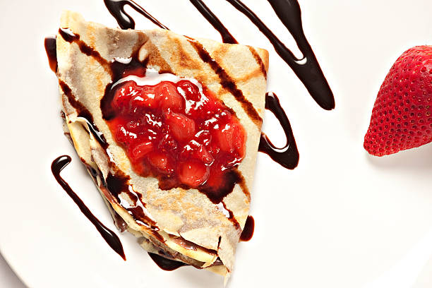 Delicious french crepe