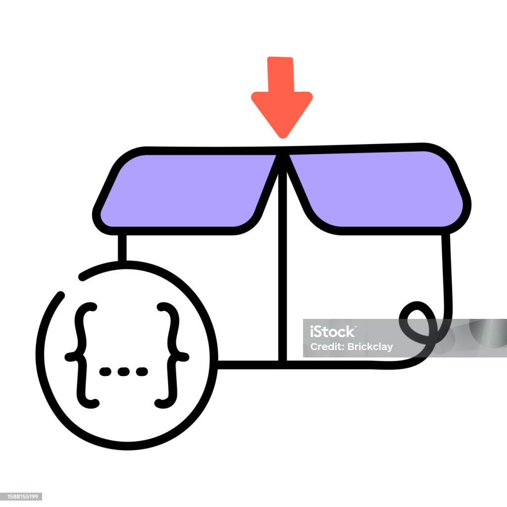 Programming Box Stock Illustration - Download Image Now - Arrow Symbol ...