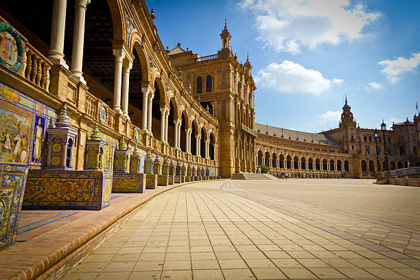 istock Plaza de Espana, Seville 158817149